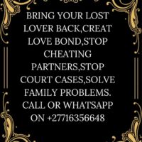 +27716356648 SANGOMA / TRADITIONAL HEALER AND A SPIRITUAL HEALER in Sterkspruit, Lusikisiki, Mat